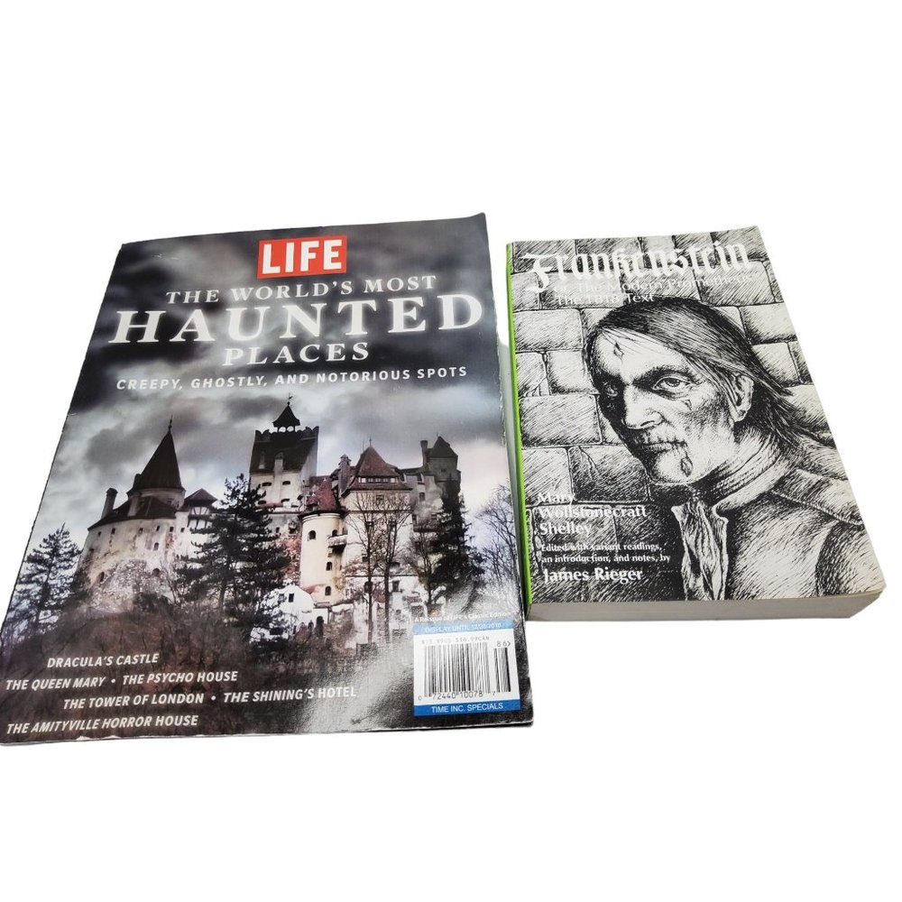 Vintage Halloween Book Special:  Mary Shelly 's Frankenstein & The World's Most